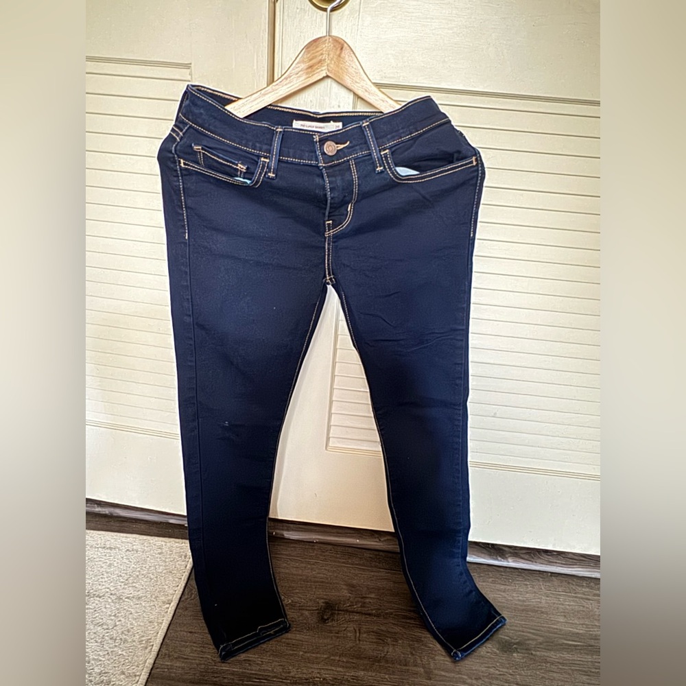Women's Dark Blue Jeans